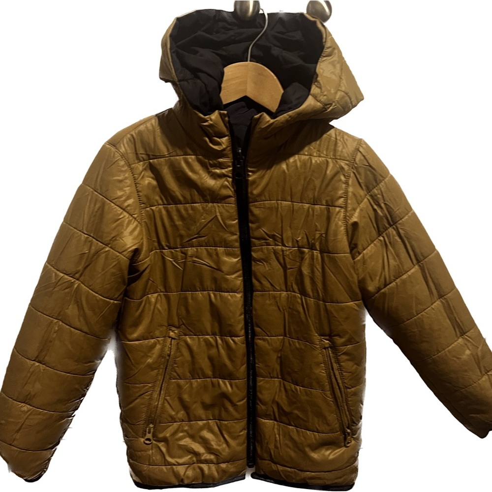 Reversible kids lightweight puff jacket in good condition